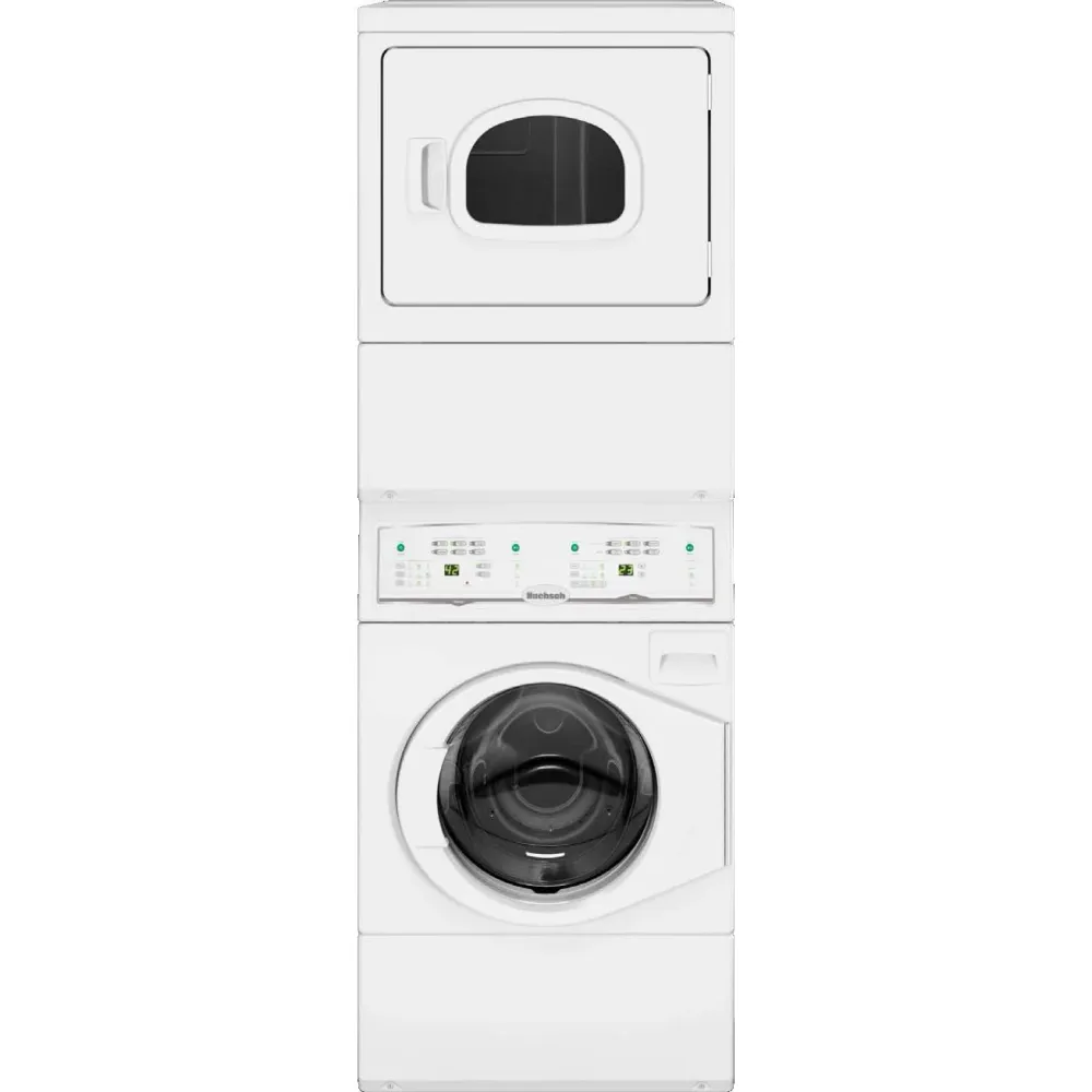 Huebsch Appareil de buanderie commercial laveuse et sécheuse superposées à gaz YTGE5ASP095CW01