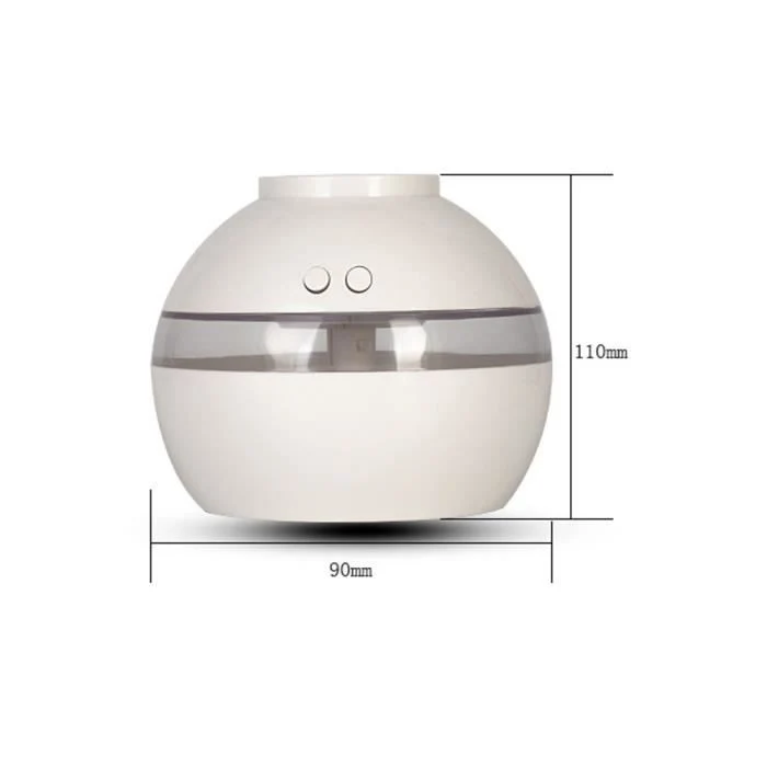 TD® humidificateur d air ultrason d'aromathérapie de diffuseur d'huile avec la petite lumière de nuit - Purificateur diffu...