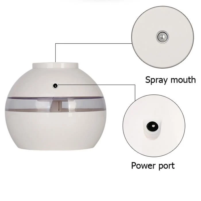 TD® humidificateur d air ultrason d'aromathérapie de diffuseur d'huile avec la petite lumière de nuit - Purificateur diffu...