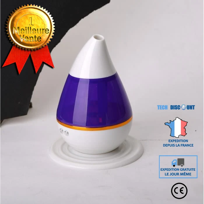 TD® Humidificateur d'air maison diffuseur huiles essentielles purification fraîcheur air appareil décoration intérieur mai...