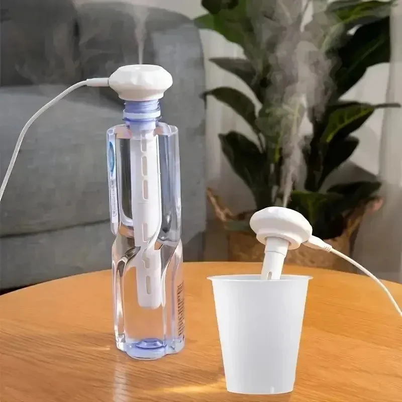 Humidificateur d'air silencieux portable à longueur réglable – Idéal pour chambre et bureau, fonctionnement USB, moins de...