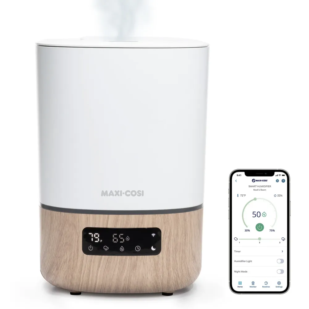 Humidificateur intelligent Maxi-Cosi avec contrôle par application et veilleuse