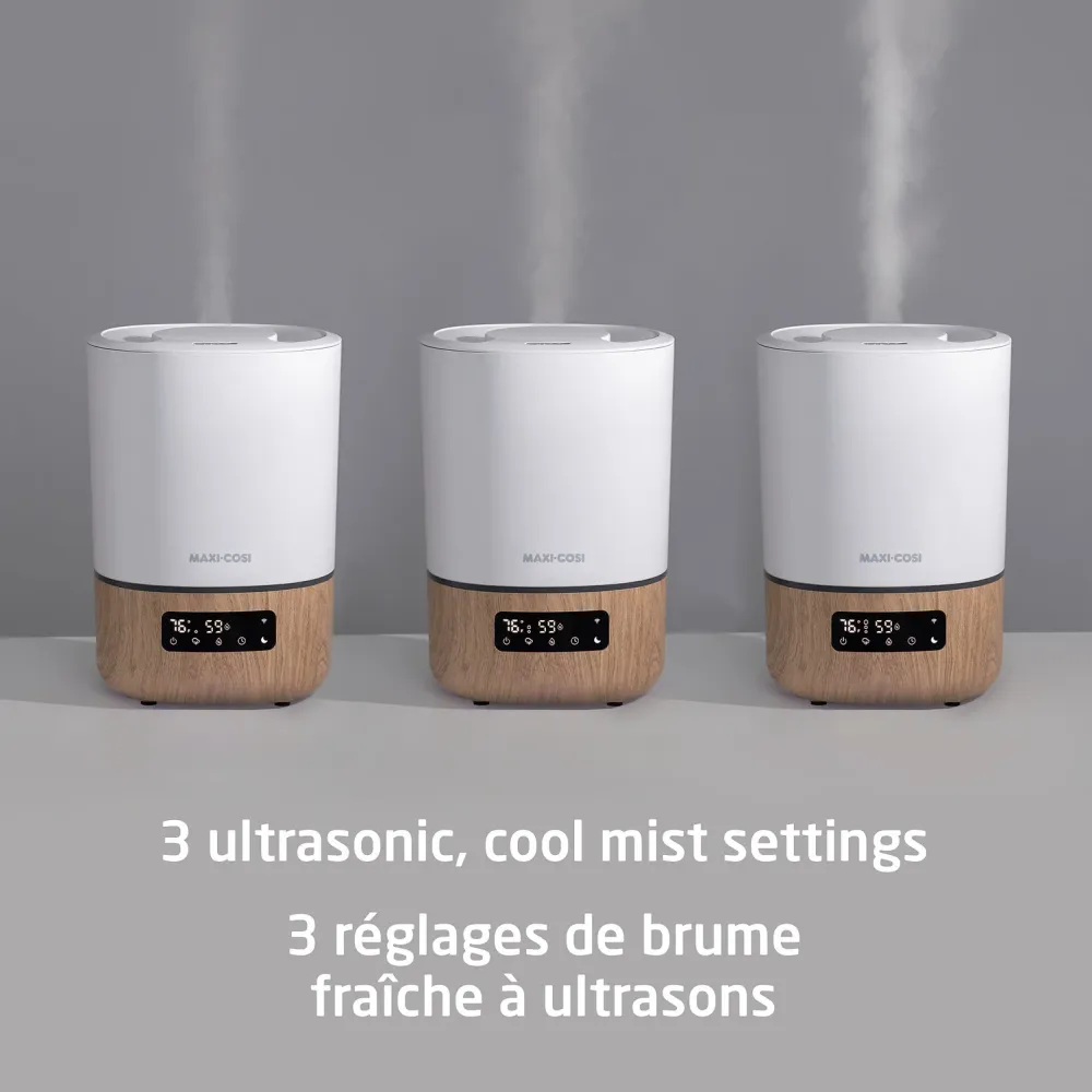 Humidificateur intelligent Maxi-Cosi avec contrôle par application et veilleuse