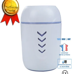 TD® 3 en 1 Humidificateur mignon LED Dog - Humidificateur d'air du ventilateur Diffuseur Purificateur Atomiseur