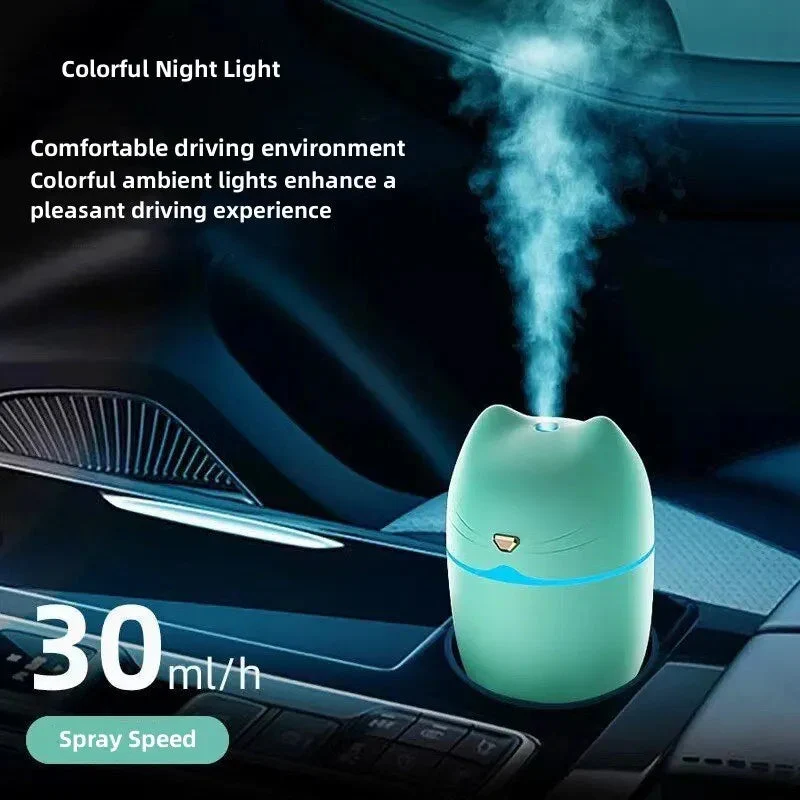 Humidificateur Mini Portable USB pour Bureau et Dortoir – Compact et Silencieux