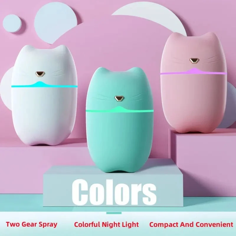 Humidificateur Mini Portable USB pour Bureau et Dortoir – Compact et Silencieux
