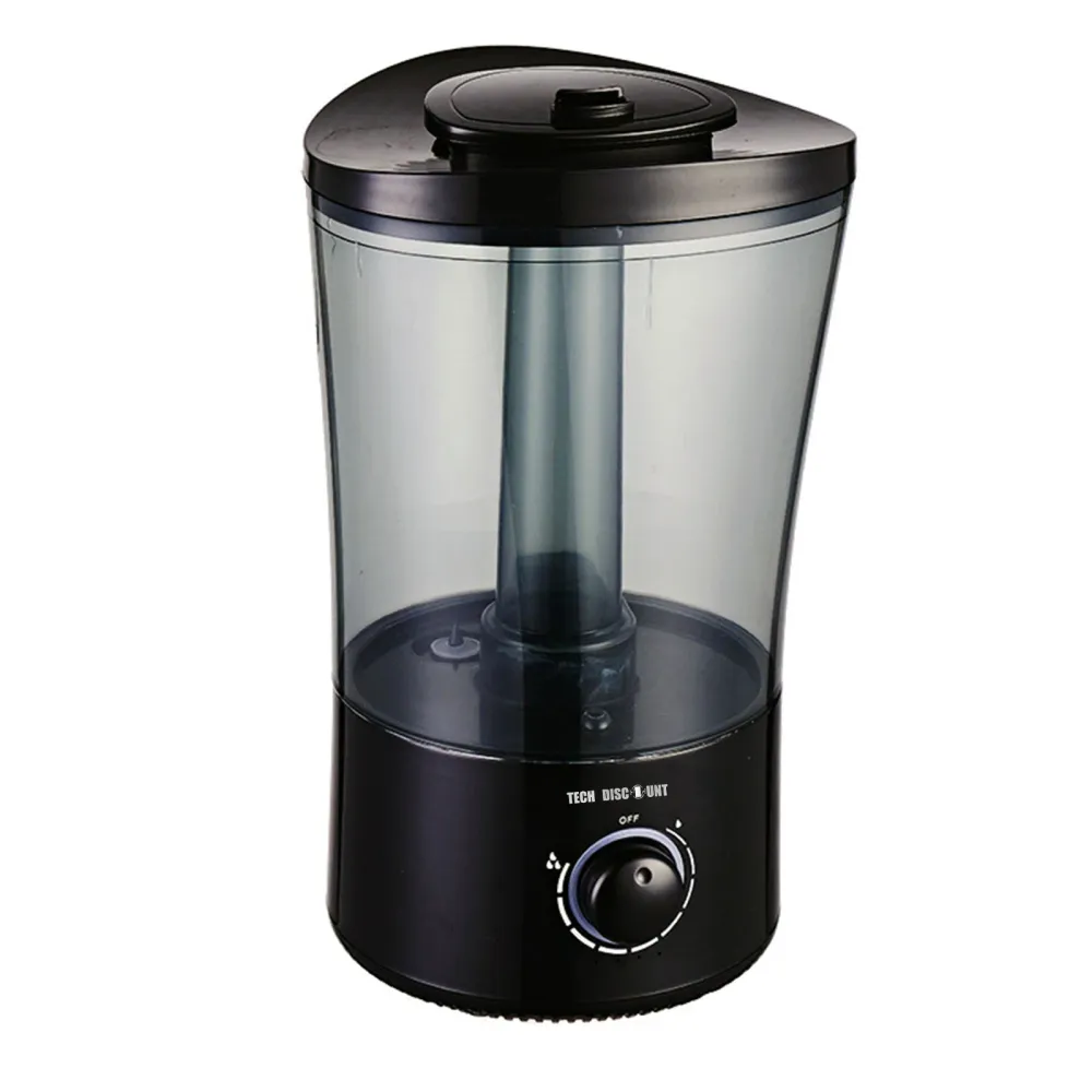 TD® Humidificateur triangulaire à grand volume de brouillard avec humidificateur intelligent muet à ultrasons à eau de gra...