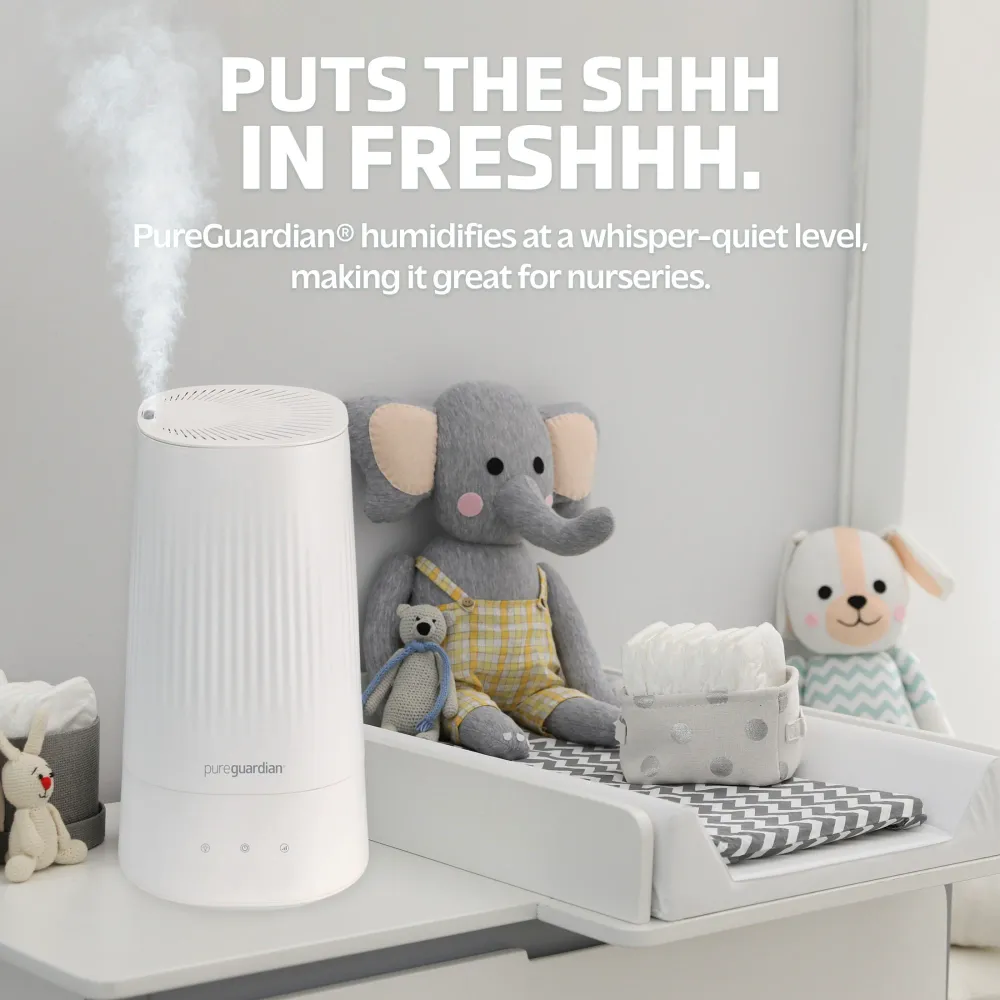 Humidificateur ultrasonique à brume froide PureGuardian H980W 70 heures, 1 gallon
