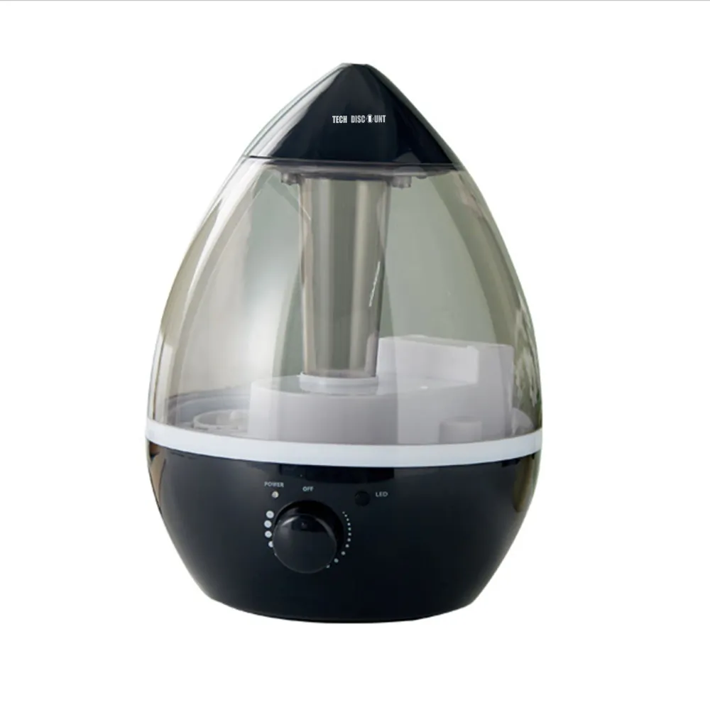 TD® Humidificateur à ultrasons silencieux à goutte d'eau Humidificateur à atomisation pour lanterne domestique de grande c...