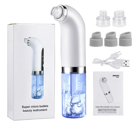 Hydraskin Aspirateur Comédons Rechargeable