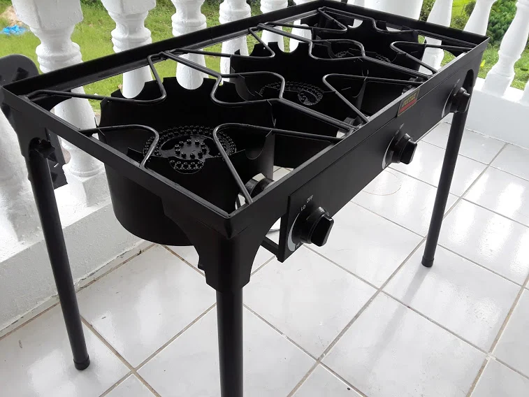 Estufa de Gas de Camping 3 hornillas IB STORE