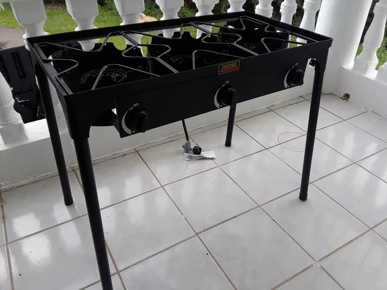 Estufa de Gas de Camping 3 hornillas IB STORE