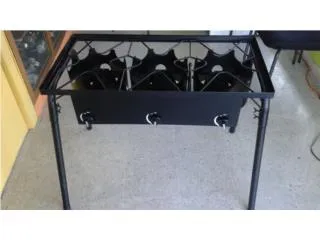 Estufa de Gas de Camping 3 hornillas IB STORE