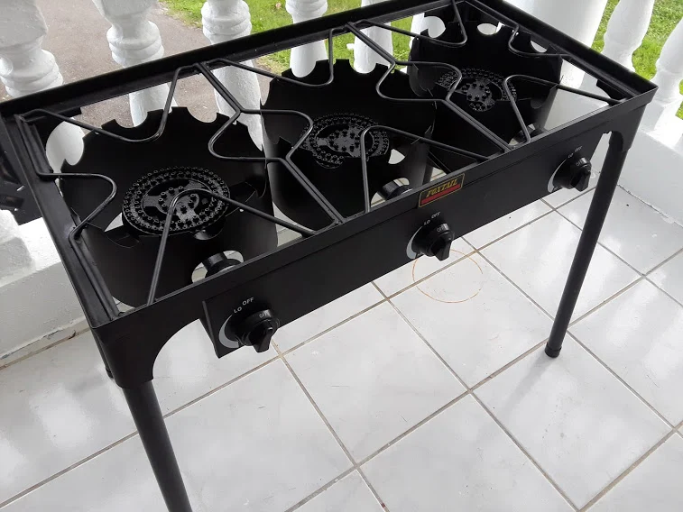 Estufa de Gas de Camping 3 hornillas IB STORE