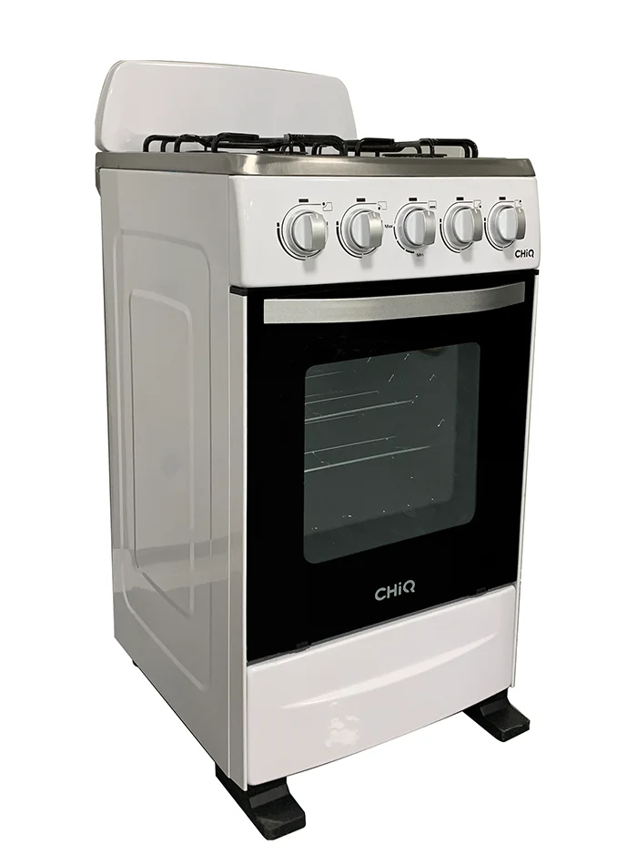 Estufa de 20 " de gas Marca Chiq color Blanca IB STORE