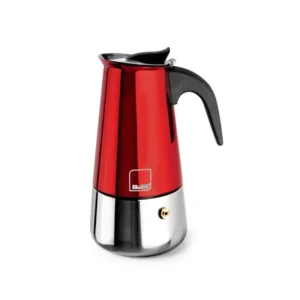 IBILI - Cafetière express en acier inoxydable Moca Red 6