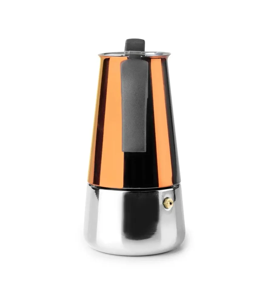 IBILI - Cafetière express Moca Cupra 2 tasses en acier inoxydable