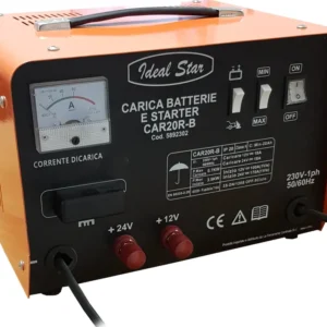 Ideal Star 'Car 20 Rb' Chargeur de batterie Fonction de démarrage – Tension 12/24 V