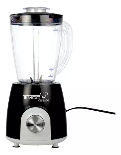 Licuadora Vaso Plástico Timco Licx-803 1.4 Litros Libre de BPA | Color: Negro Importaciones González
