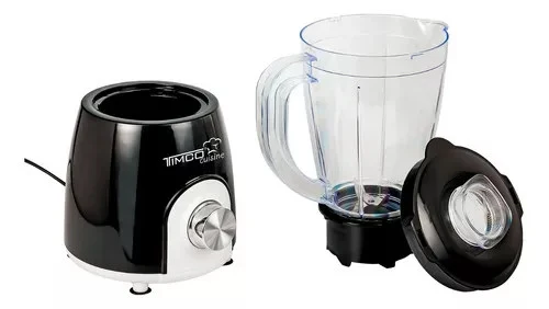 Licuadora Vaso Plástico Timco Licx-803 1.4 Litros Libre de BPA | Color: Negro Importaciones González