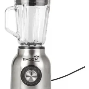 Licuadora Vaso Vidrio Timco Licx-921 1.5 Litros Inoxidable | Color: Plata Importaciones González