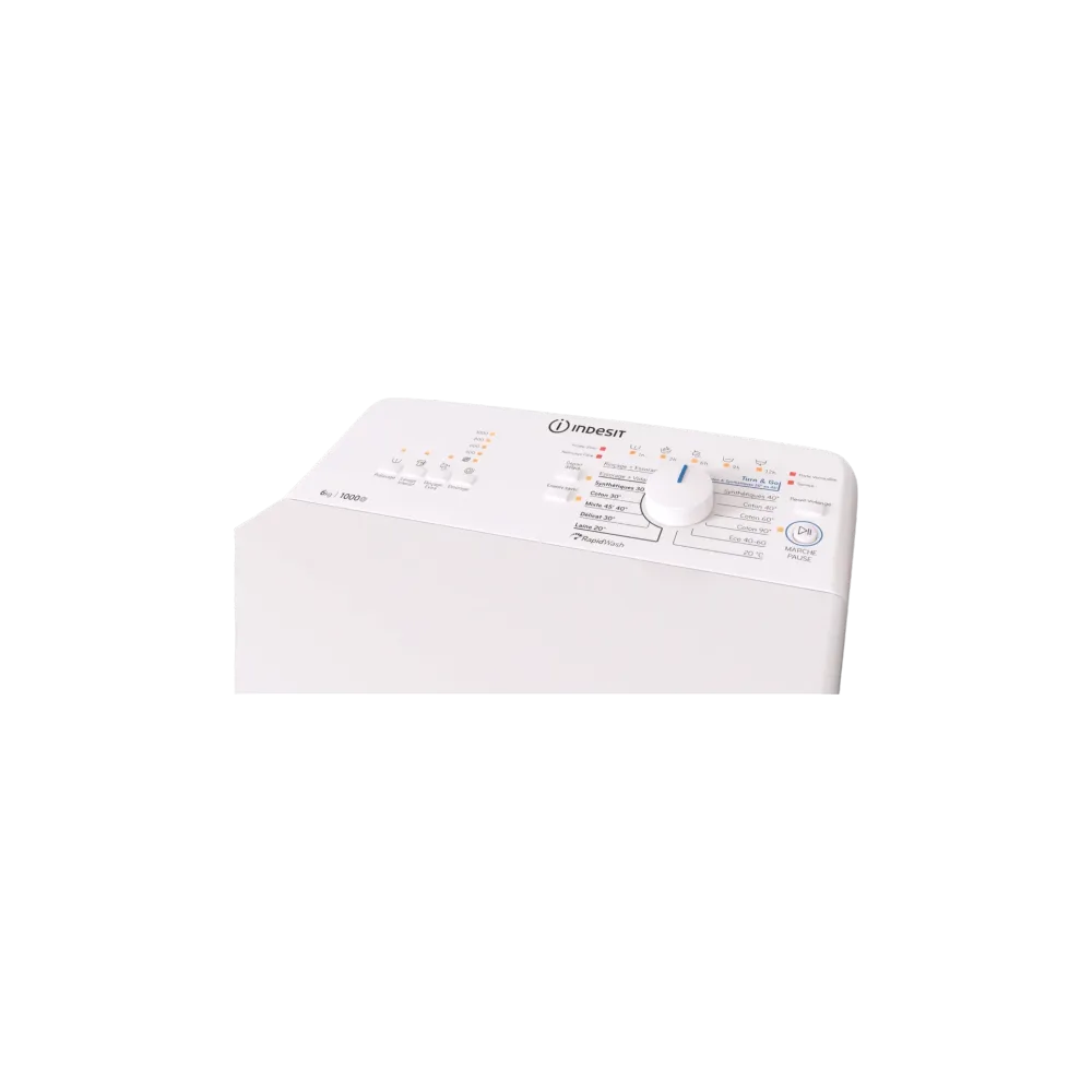 Lave-linge Top 6 kg Reconditionné INDESIT BTWNL60400FR/N
