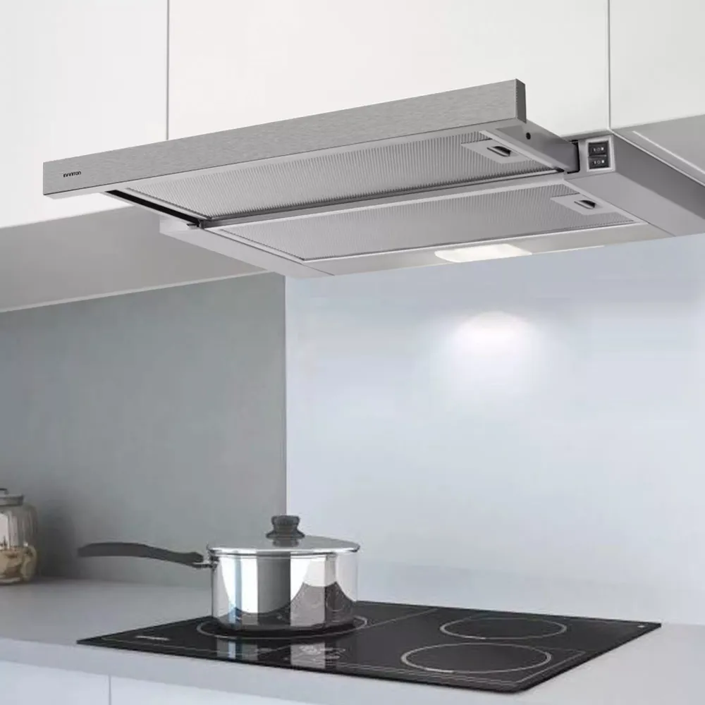 Infiniton CMPE-64ABL INSTALLÉ - Hotte télescopique kit complet avec montage professionnel
