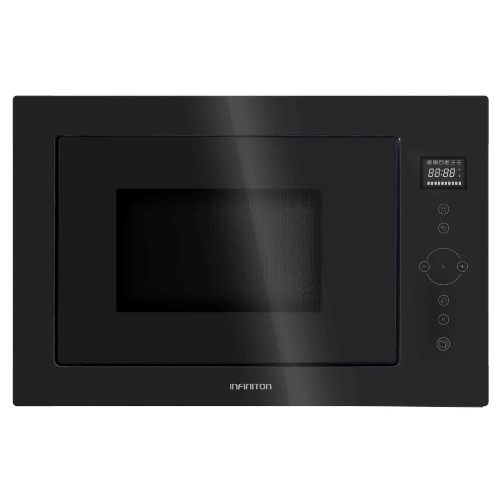 Infiniton Micro-ondes Encastrable 25L Noir avec Gril (IMW-GBK25)