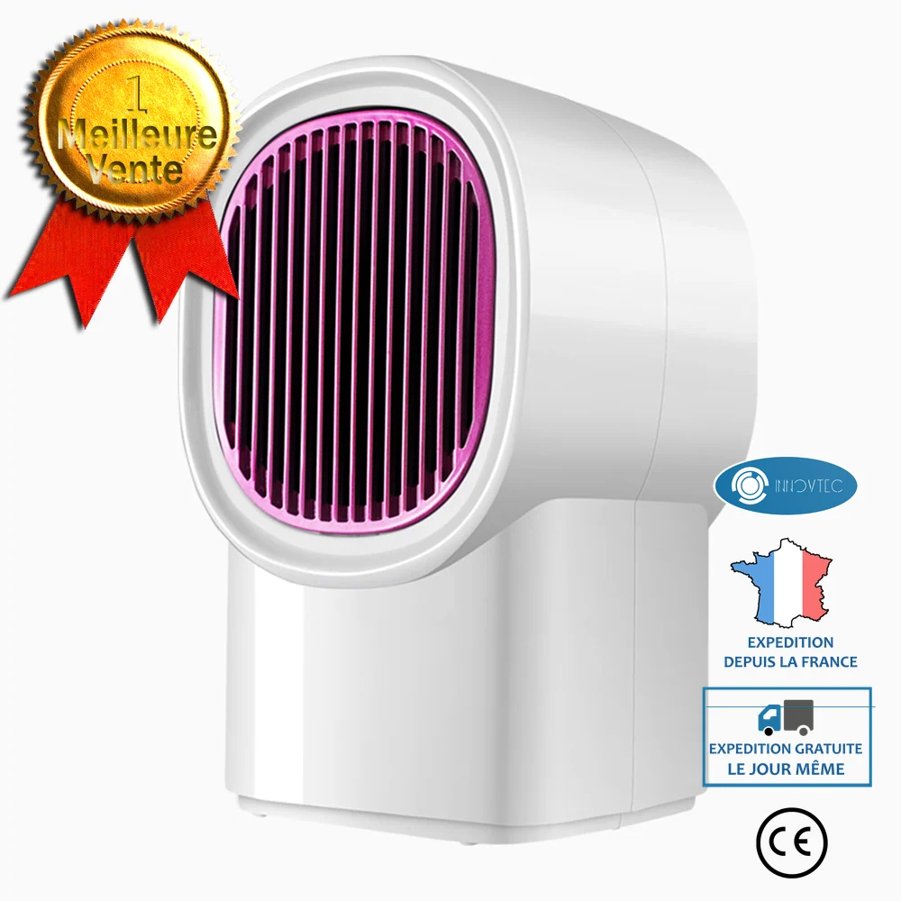 INN® Chauffage électrique Mini radiateurs électriques bureau appareils électroménagers Radiateurs électriques d'hiver Peti...