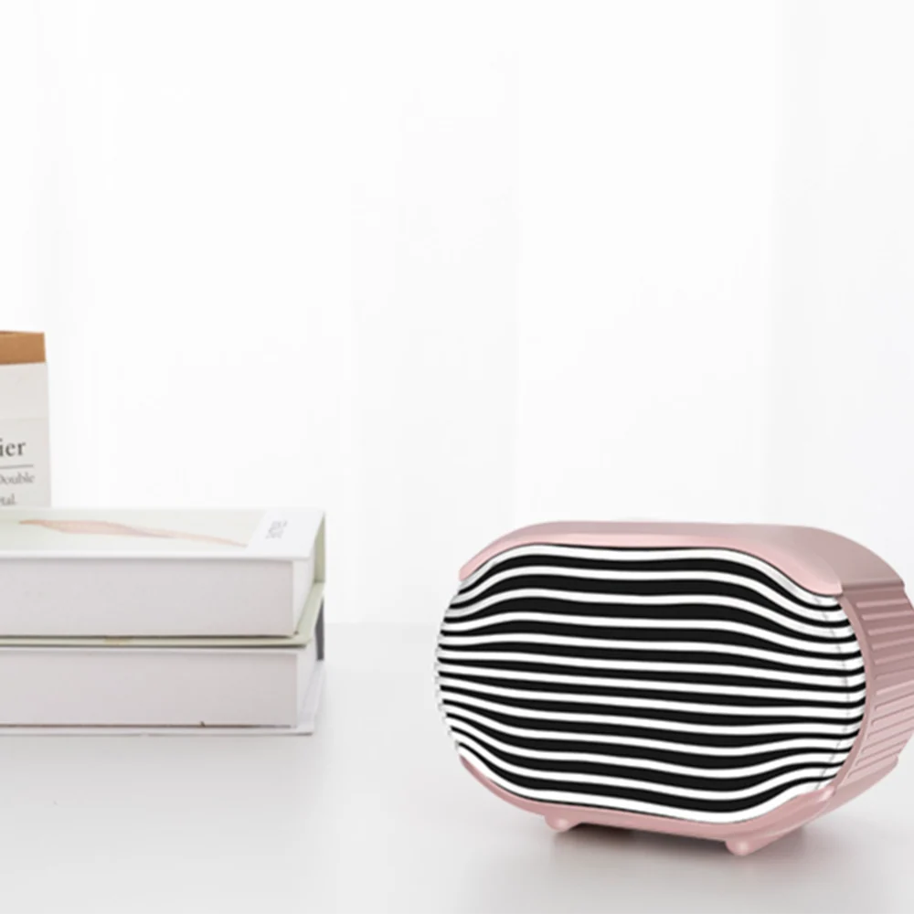 INN® Mini radiateur de bureau en racine de lotus et poudre de lotus, petit radiateur domestique, radiateur de dortoir de b...