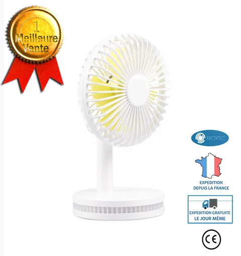 INN® Mini Ventilateur Portable Desktop Fan Table de Charge Ventilateur de Nuit, Ventilateur de Mode, Mini-Ventilateur, Ven...