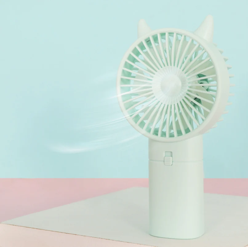 INN® Mini ventilateur portatif ventilateur silencieux électrique de main de ventilateur tenu dans la main à piles
