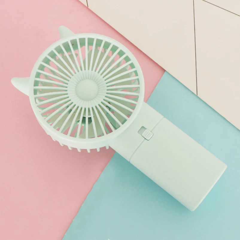 INN® Mini ventilateur portatif ventilateur silencieux électrique de main de ventilateur tenu dans la main à piles