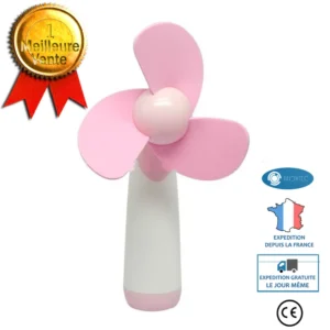 INN® Petit ventilateur créatif mini ventilateur de poche étudiant portable batterie portable petit ventilateur électrique...
