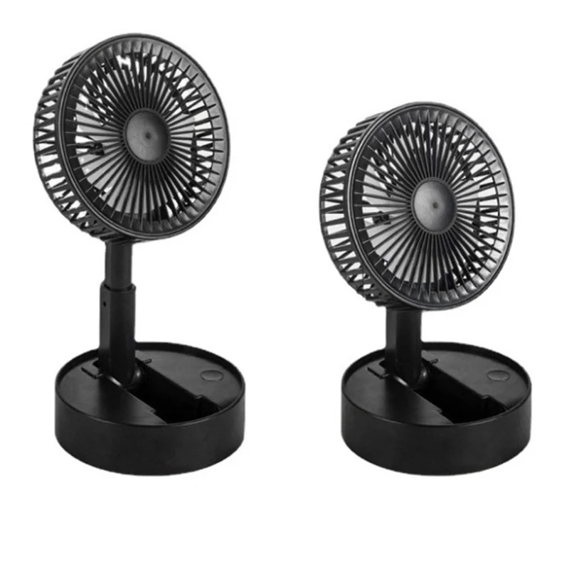 INN® Petit ventilateur rétractable pliable de chargement USB Mini ventilateur de bureau portable pour étudiant Ventilateur...
