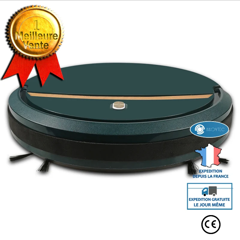 INN® Robot balayage intelligent ménage automatique paresseux balayage vadrouille aspirateur activité cadeau maison machine...