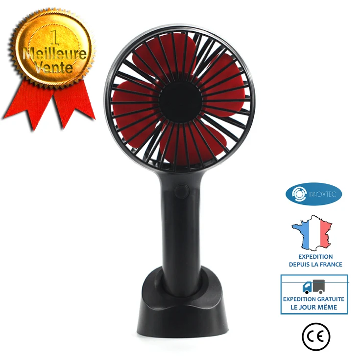 INN® Ventilateur portable mini ventilateur poche USB charge ventilateur électrique muet bureau étudiant cadeau extérieur c...