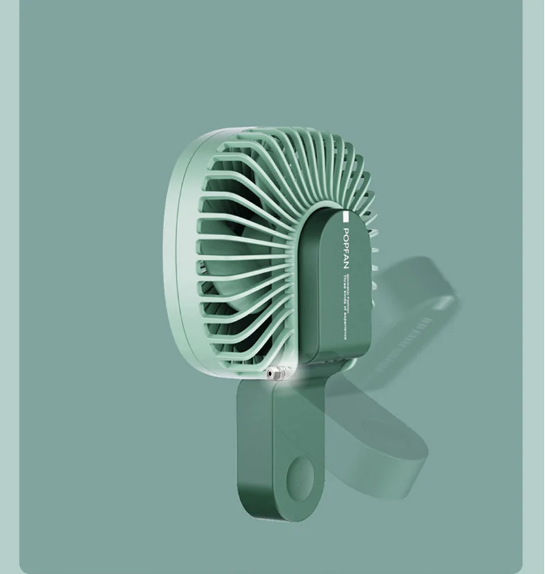 INN® Ventilateur secouant la tête modèle petit ventilateur USB ventilateur de table de bureau charge Portable Mini portabl...