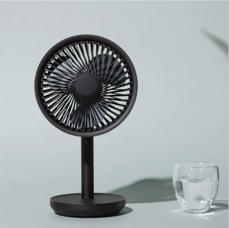 INN® Ventilateur silencieux automatique secouant la tête du ventilateur Portable Mini Desktop Chargeur USB créatif Ventila...