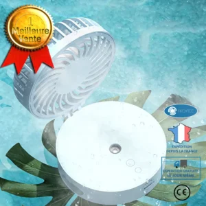 INN® Ventilateur sur la table Cxssxling 100ml Mini Ventilateur Brumisateur, Mini USB Ventilateur Portable, Mini Ventilateu...