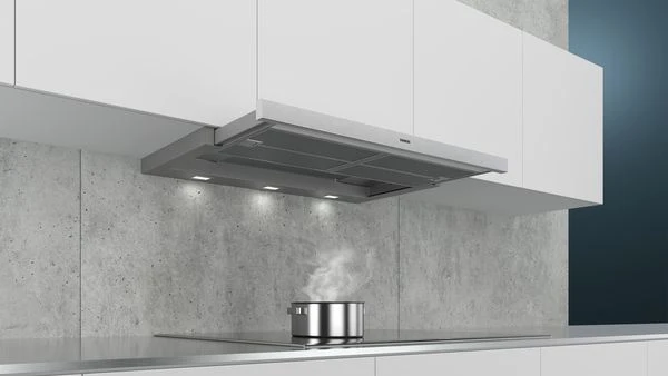 iQ300, Hotte télescopique, 90 cm, Inox SIEMENS LI97SA531