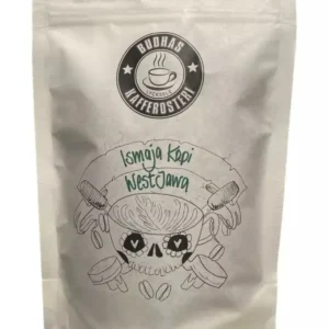 Ismaja Kopi Indonesia - Grains entiers torrés clairs pour cafetière filtre 200g
