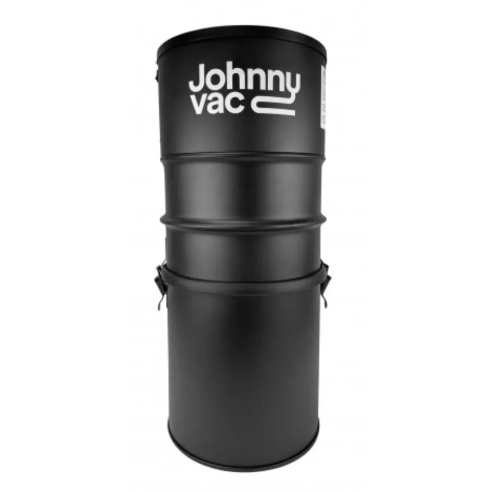 Aspirateur central - 540 watts-air - capacité de 16 L (4 gal) - support mural - filtre microtex - sac HEPA Johnny Vac