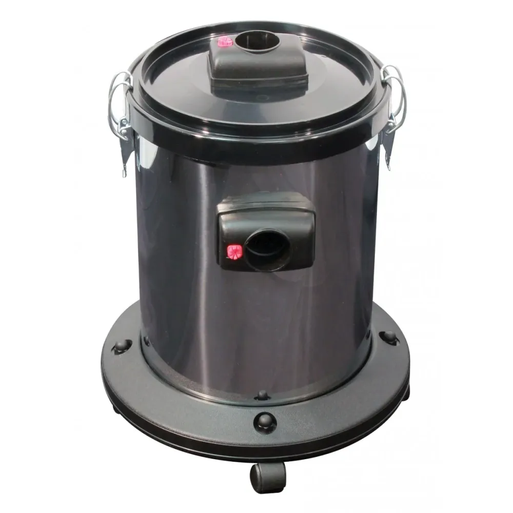 Récuperateur d'eau avec cuve en chrome et roues pivotantes Johnny Vac