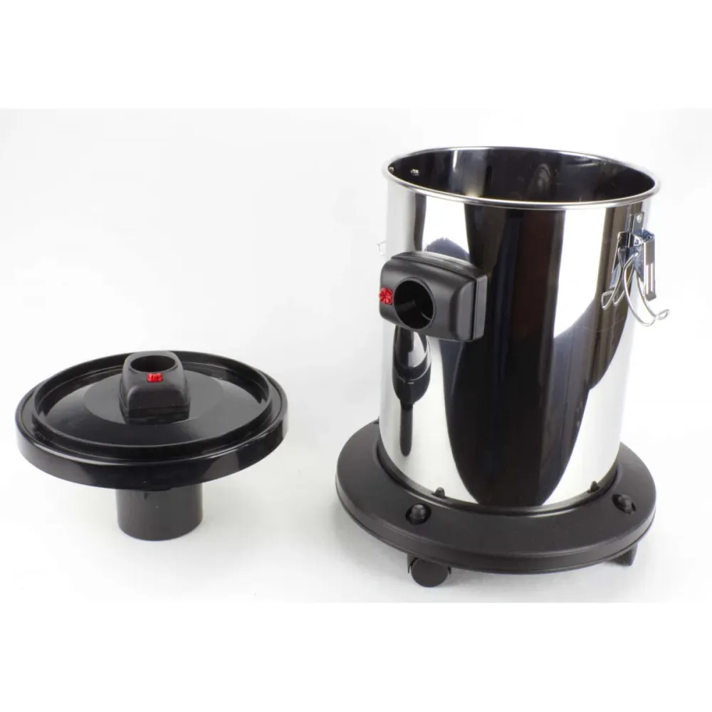 Récuperateur d'eau avec cuve en chrome et roues pivotantes Johnny Vac