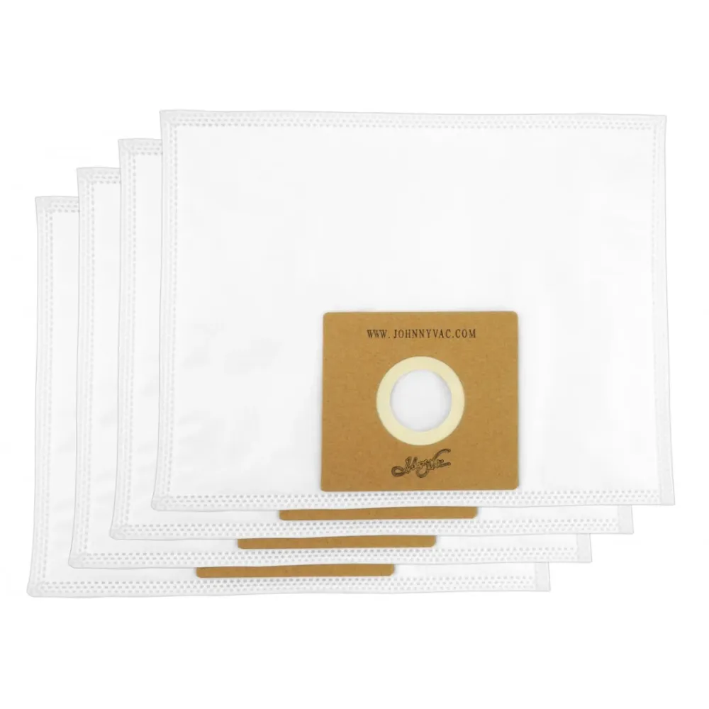 Sac microfiltre HEPA pour aspirateur chariot Johnny Vac XV-3 - paquet de 4 sacs + 1 filtre