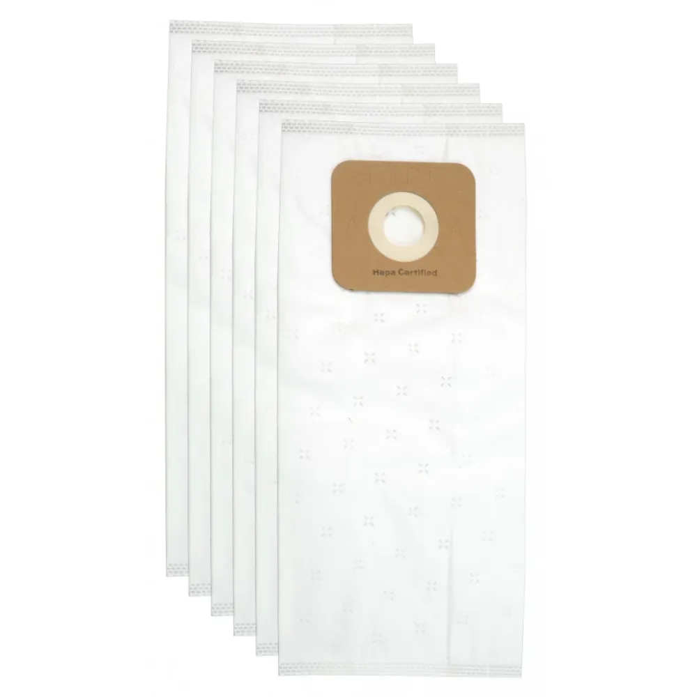 Sac microfiltre HEPA pour aspirateur Simplicity Symmetry et série 6 - paquet de 6 sacs Johnny Vac