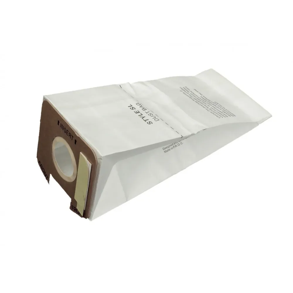 Sac microfiltre pour aspirateur vertical Electrolux, Sanitaire style SL modèle S782 et SC785 - paquet de 3 sacs Johnny Vac