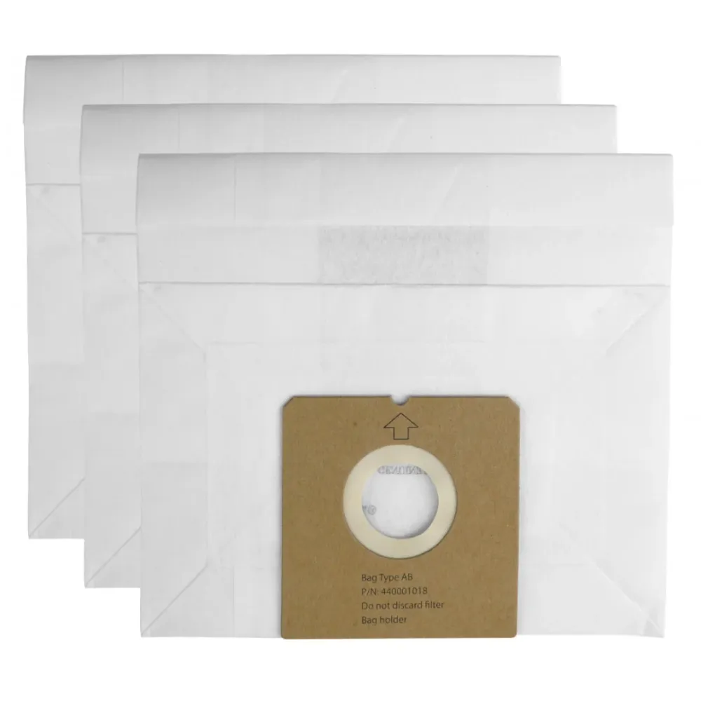 Sac en papier pour aspirateur Dirt Devil type AB - paquet de 3 sacs - 440001018 Johnny Vac