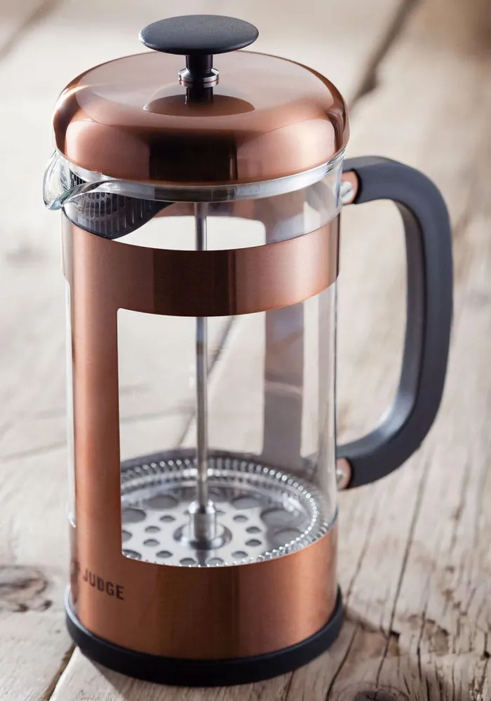 Judge Glass Cafetiere, Copper
